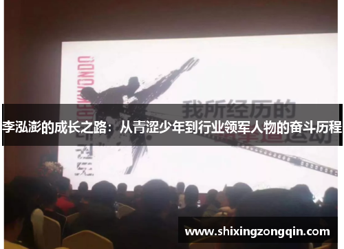 李泓澎的成长之路：从青涩少年到行业领军人物的奋斗历程
